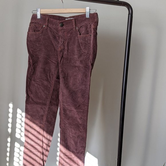 Free People Corduroy Stretch Skinny Jean - Picture 1 of 3